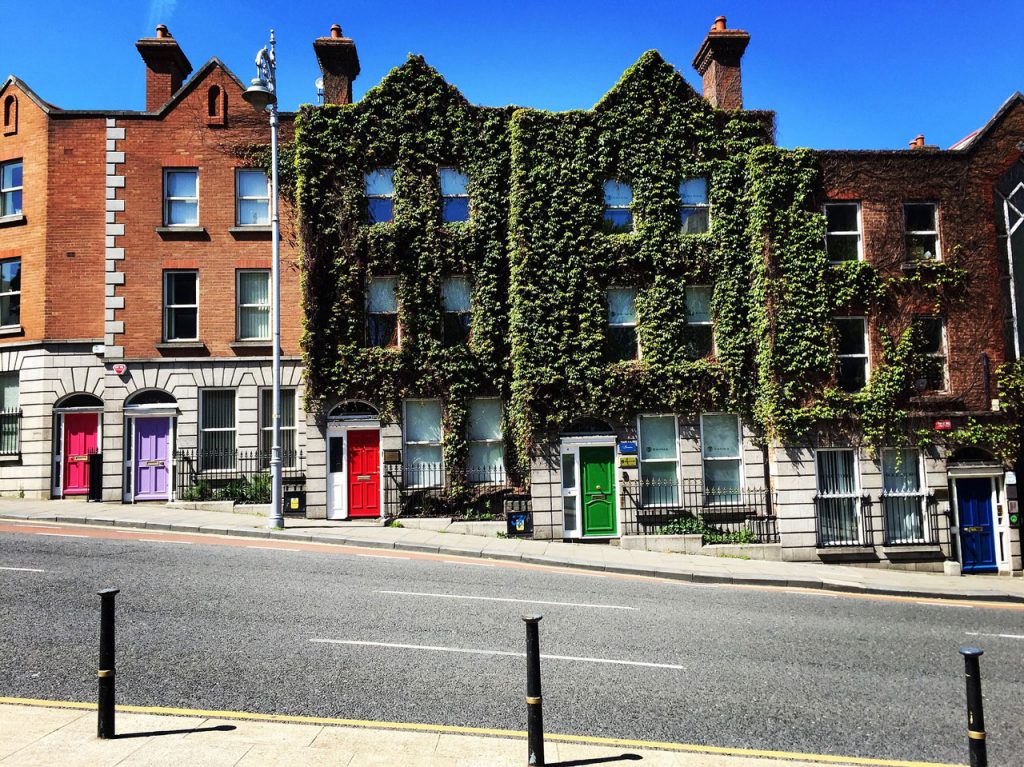 Dublin coloured doors